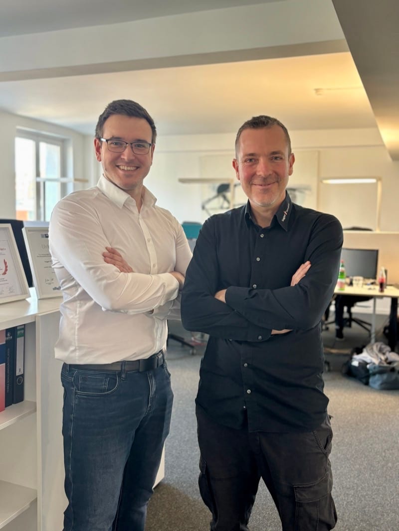Philip Kraatz und Jens Hagel — Geschäftsführung IT-Dienstleister hagel IT Hamburg