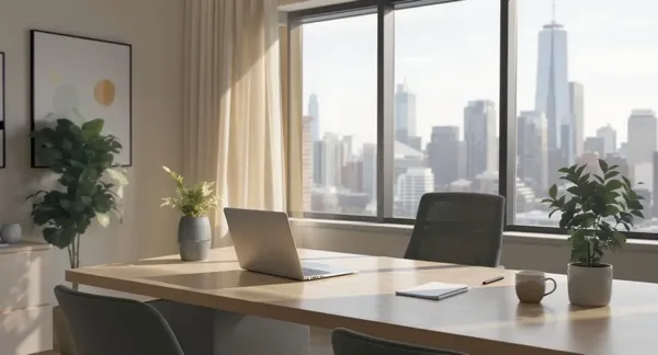 Moderner Arbeitsplatz mit IT-Service vom IT-Dienstleister Hamburg